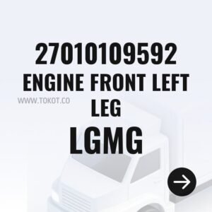 LGMG ENGINE FRONT LEFT LEG 27010109592 - Genuine Mining Truck Part