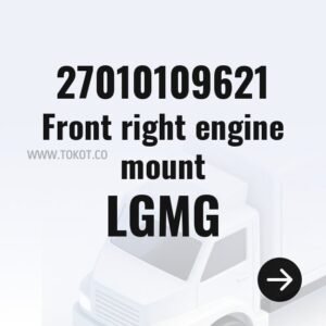 LGMG Front right engine mount 27010109621 - Genuine Mining Truck Part