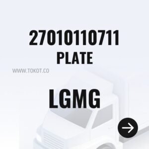 LGMG PLATE 27010110711 - Genuine Mining Truck Part