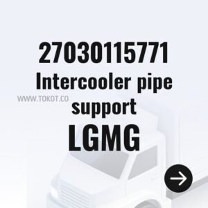 LGMG Intercooler pipe support 27030115771 - Genuine Mining Truck Part