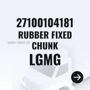 LGMG RUBBER FIXED CHUNK 27100104181 - Genuine Mining Truck Part