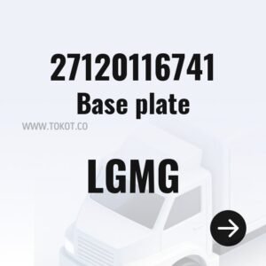 LGMG Base plate 27120116741 - Genuine Mining Truck Part