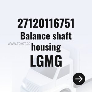 LGMG Balance shaft housing 27120116751 - Genuine Mining Truck Part