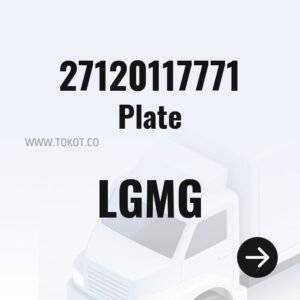 LGMG Plate 27120117771 - Genuine Mining Truck Part
