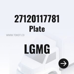 LGMG Plate 27120117781 - Genuine Mining Truck Part
