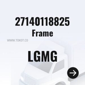 LGMG Frame 27140118825 - Genuine Mining Truck Part