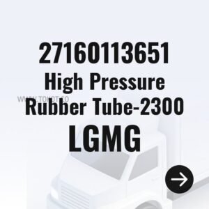 LGMG High Pressure Rubber Tube-2300 27160113651 - Genuine Mining Truck Part