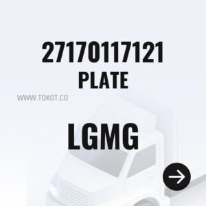 LGMG PLATE 27170117121 - Genuine Mining Truck Part