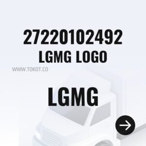 LGMG LGMG LOGO 27220102492 - Genuine Mining Truck Part