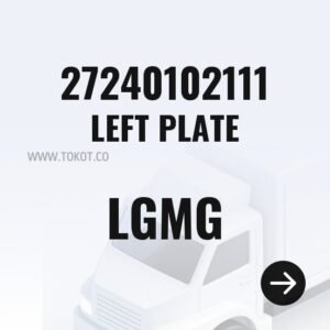 LGMG LEFT PLATE 27240102111 - Genuine Mining Truck Part
