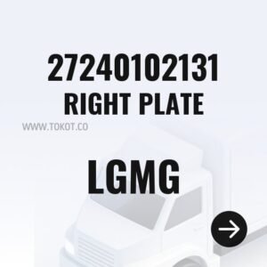 LGMG RIGHT PLATE 27240102131 - Genuine Mining Truck Part