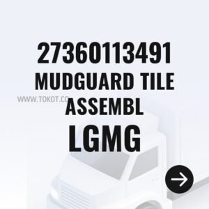 LGMG MUDGUARD TILE ASSEMBL 27360113491 - Genuine Mining Truck Part