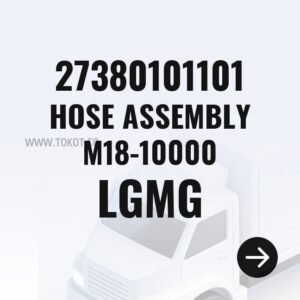 LGMG HOSE ASSEMBLY M18-10000 27380101101 - Genuine Mining Truck Part