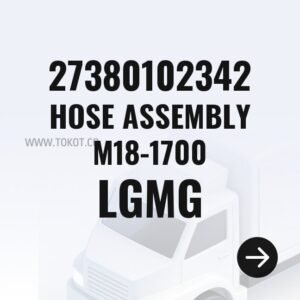 LGMG HOSE ASSEMBLY M18-1700 27380102342 - Genuine Mining Truck Part