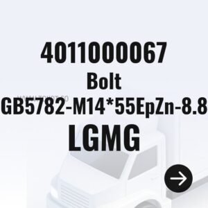 LGMG Bolt GB5782-M14*55EpZn-8.8 4011000067 - Genuine Mining Truck Part