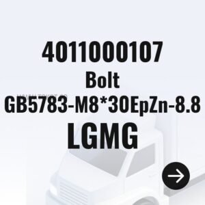 LGMG Bolt GB5783-M8*30EpZn-8.8 4011000107 - Genuine Mining Truck Part