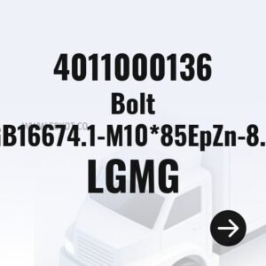 LGMG Bolt GB16674.1-M10*85EpZn-8.8 4011000136 - Genuine Mining Truck Part