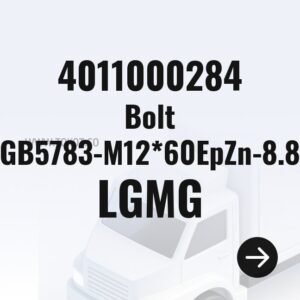 LGMG Bolt GB5783-M12*60EpZn-8.8 4011000284 - Genuine Mining Truck Part