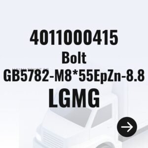LGMG Bolt GB5782-M8*55EpZn-8.8 4011000415 - Genuine Mining Truck Part