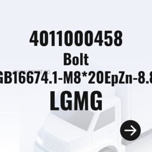 LGMG Bolt GB16674.1-M8*20EpZn-8.8 4011000458 - Genuine Mining Truck Part