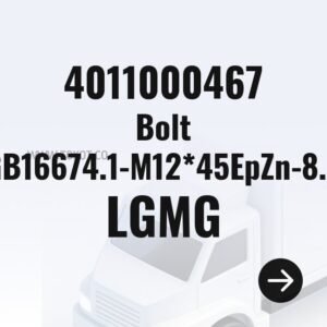 LGMG Bolt GB16674.1-M12*45EpZn-8.8 4011000467 - Genuine Mining Truck Part