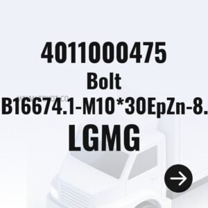 LGMG Bolt GB16674.1-M10*30EpZn-8.8 4011000475 - Genuine Mining Truck Part
