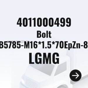 LGMG Bolt GB5785-M16*1.5*70EpZn-8.8 4011000499 - Genuine Mining Truck Part