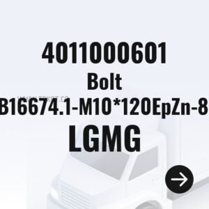 LGMG Bolt GB16674.1-M10*120EpZn-8.8 4011000601 - Genuine Mining Truck Part