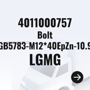LGMG Bolt GB5783-M12*40EpZn-10.9 4011000757 - Genuine Mining Truck Part