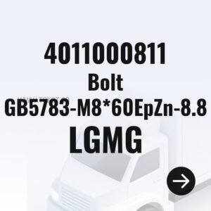 LGMG Bolt GB5783-M8*60EpZn-8.8 4011000811 - Genuine Mining Truck Part