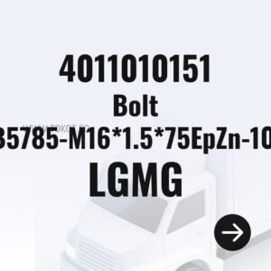 LGMG Bolt GB5785-M16*1.5*75EpZn-10.9 4011010151 - Genuine Mining Truck Part