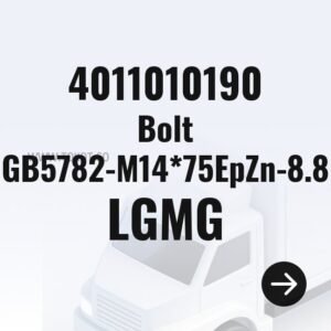 LGMG Bolt GB5782-M14*75EpZn-8.8 4011010190 - Genuine Mining Truck Part