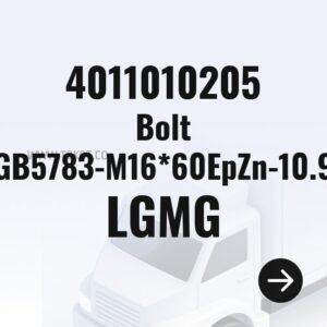 LGMG Bolt GB5783-M16*60EpZn-10.9 4011010205 - Genuine Mining Truck Part