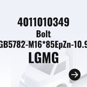 LGMG Bolt GB5782-M16*85EpZn-10.9 4011010349 - Genuine Mining Truck Part