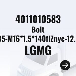 LGMG Bolt GB5785-M16*1.5*140flZnyc-12.9-480 4011010583 - Genuine Mining Truck Part