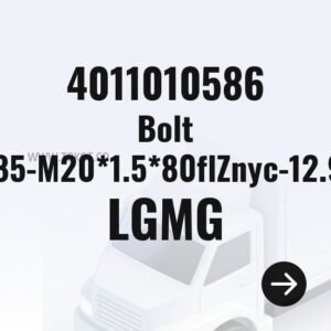LGMG Bolt GB5785-M20*1.5*80flZnyc-12.9-480 4011010586 - Genuine Mining Truck Part