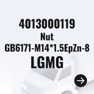LGMG Nut GB6171-M14*1.5EpZn-8 4013000119 - Genuine Mining Truck Part