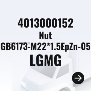 LGMG Nut GB6173-M22*1.5EpZn-05 4013000152 - Genuine Mining Truck Part