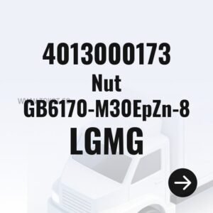 LGMG Nut GB6170-M30EpZn-8 4013000173 - Genuine Mining Truck Part