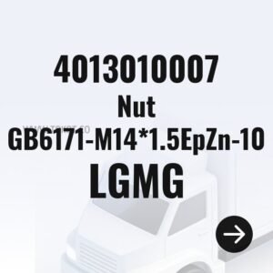 LGMG Nut GB6171-M14*1.5EpZn-10 4013010007 - Genuine Mining Truck Part