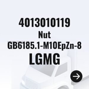 LGMG Nut GB6185.1-M10EpZn-8 4013010119 - Genuine Mining Truck Part