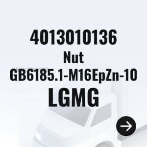 LGMG Nut GB6185.1-M16EpZn-10 4013010136 - Genuine Mining Truck Part