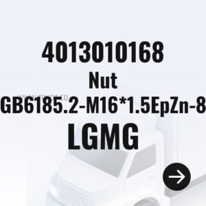 LGMG Nut GB6185.2-M16*1.5EpZn-8 4013010168 - Genuine Mining Truck Part
