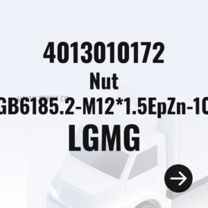 LGMG Nut GB6185.2-M12*1.5EpZn-10 4013010172 - Genuine Mining Truck Part