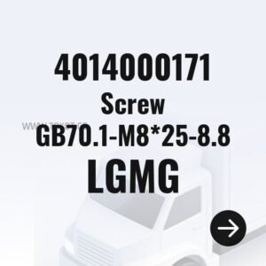 LGMG Screw GB70.1-M8*25-8.8 4014000171 - Genuine Mining Truck Part