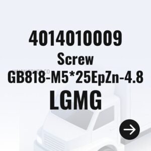 LGMG Screw GB818-M5*25EpZn-4.8 4014010009 - Genuine Mining Truck Part
