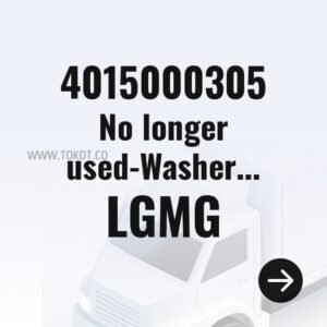 LGMG No longer used-Washer GB96.1-16EpZn-300HV 4015000305 - Genuine Mining Truck Part