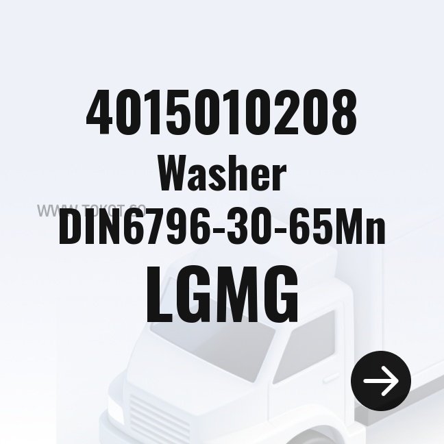 LGMG Washer DIN6796-30-65Mn 4015010208 - Genuine Mining Truck Part