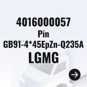 LGMG Pin GB91-4*45EpZn-Q235A 4016000057 - Genuine Mining Truck Part