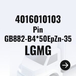 LGMG Pin GB882-B4*50EpZn-35 4016010103 - Genuine Mining Truck Part